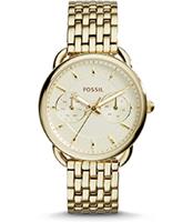 Horlogeband Fossil ES3714 Roestvrij staal (RVS) Doublé 16mm - thumbnail