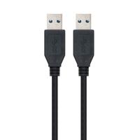 Nanocable 10.01.1002-BK - USB 3.0 kabel, type A/M-A/M, mannelijk, zwart, 2,0 mts - thumbnail