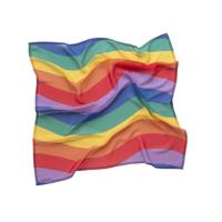 Little Botanic Playcycle speeldoek medium 65cm regenbooog waves - thumbnail
