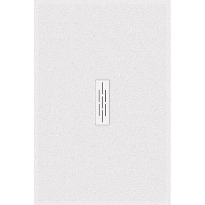 Kinedo Kinemoon style douchebak - 140x100cm - inbouw/opbouw - zaagbaar - mineraalcomposiet wit rd770