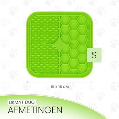 Eat Slow Live Longer - Likmat Duo - S - Groen - thumbnail