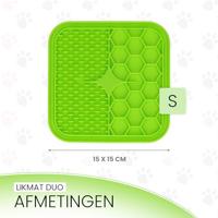 Eat Slow Live Longer - Likmat Duo - S - Groen - thumbnail