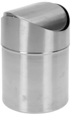 Excellent Houseware Tafelafvalbakje rvs met swingdeksel