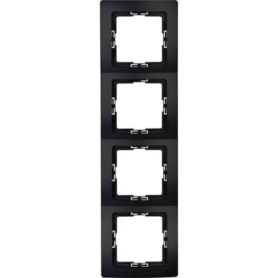 Kopp 308750065 Afdekking Frame Paris Zwart (mat) 1 stuk(s)