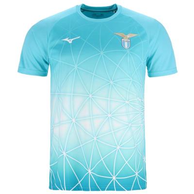 Mizuno Lazio Roma Pre-Match Trainingsshirt 2025-2026 Blauw Mizuno Lazio Roma Pre-Match Trainingsshirt 2025-2026 Blauw