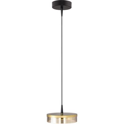 Masterlight Design hanglampImperia zwart met goud Ø 16cm - 2040-05-02-02