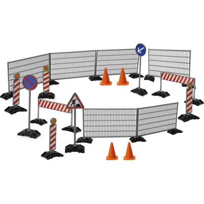 Jamara 1/20 Bouwterrein accessoiresset 38-delig Jamara 1/20 Bouwterrein accessoiresset 38-delig