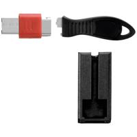 Kensington USB Lock W Cable Guard Square USB-A-poortslot Zwart - thumbnail