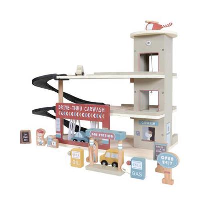 Little Dutch Treinbaan Garage