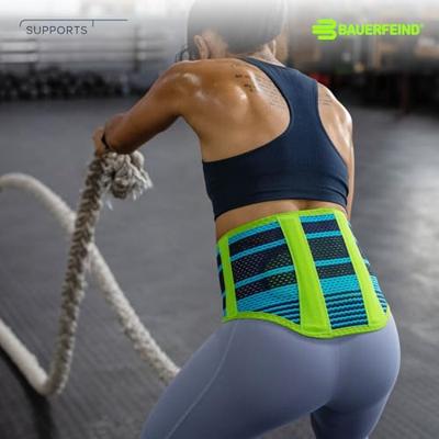 Bauerfeind Sports Back Support Rugbrace - XS - Blauw