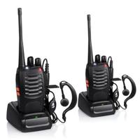 Baofeng Baofeng BF-888S Portofoon duo box (<5W - UHF)- Zwart - Incl Opladers & Headsets - thumbnail