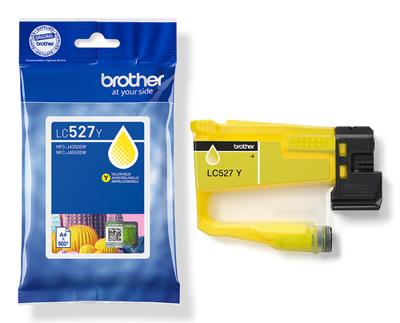 Brother inktcartridge, 900 pagina&apos;s, OEM LC-527Y, geel
