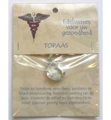 Steengoed Hanger gezondheidssteen topaas 1 Stuks - thumbnail