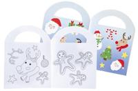 Duckiez Kleurboekje met stickers kerst - thumbnail
