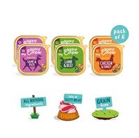 Hond kuipje kip/wild/lam mp 100g Edgard & Cooper - Edgard en cooper - thumbnail