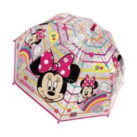 Disney kinderparaplu Minnie Mouse 45 cm polyester transparant - thumbnail
