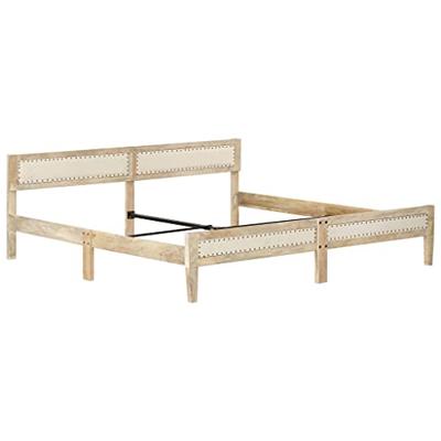 Bedframe massief mangohout 200 cm Bedframe massief mangohout 200 cm