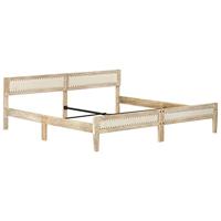 Bedframe massief mangohout 200 cm - thumbnail