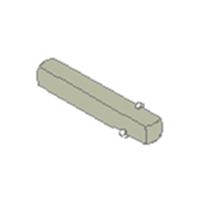 GU greep/krukstift GU 10x145 mm 9-24377-96 - thumbnail