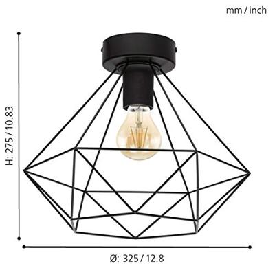 Eglo PlafondlampTarbes Ø 32,5cm - 43004