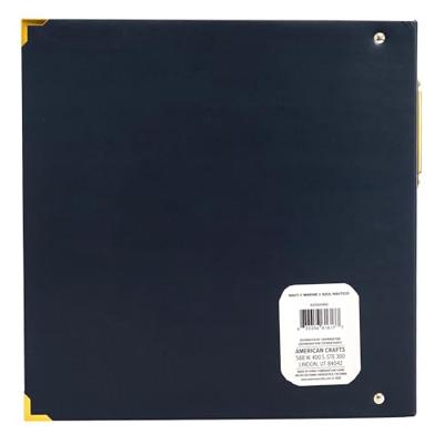 We R Makers • paper wrapped album navy 21,6x27,9cm