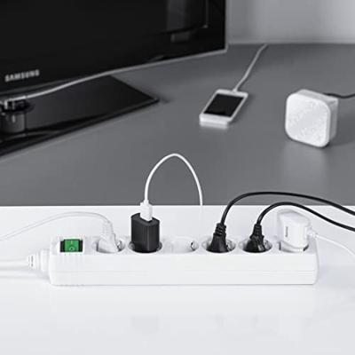 Hama Stekkerdoos 6-Voudig met Schakelaar 140 cm Wit Hama Stekkerdoos 6-Voudig met Schakelaar 140 cm Wit