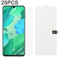 25 stuks zachte hydrogel film volledige dekking front beschermer met alcohol katoen + kraskaart voor Huawei Nova 5 - thumbnail
