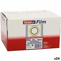 Plakband TESA 19 mm 33 m Transparant (24 Stuks) - thumbnail