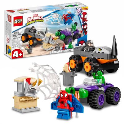 Lego Spidey Amazing Friends 10782 Hulk vs Rhino Truck Lego Spidey Amazing Friends 10782 Hulk vs Rhino Truck