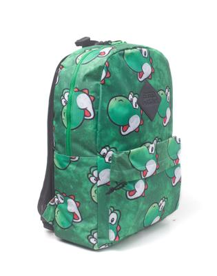 DIFUZED Nintendo - Yoshi Face Sublimation rugzak Groen, Wit