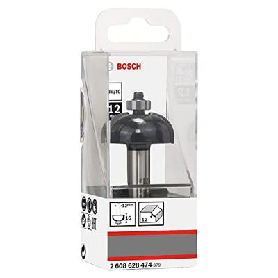 Bosch Accessoires Halfrondprofielfrezen 12 mm, R1 12 mm, D 36,7 mm, L 16 mm, G 70 mm 1st - 2608628474 - thumbnail
