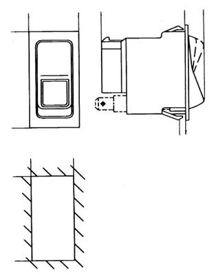 HELLA tuimelschakelaar toggle switch
