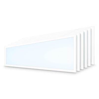 6x LED Paneel - 30 x 120 cm - 36 Watt - 4320lm (120lm/W) - 6000K daglicht wit - Flikkervrij - UGR22 - 50.000 branduren