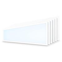 6x LED Paneel - 30 x 120 cm - 36 Watt - 4320lm (120lm/W) - 6000K daglicht wit - Flikkervrij - UGR22 - 50.000 branduren - thumbnail