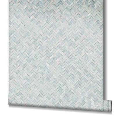 Noordwand Botanica Behang met rotan vlechtwerk 33312