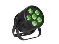 Eurolite Silent Par 6 QCL Floor PAR LED-schijnwerper Aantal LEDs: 8 8 W Zwart - thumbnail