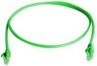 Telegärtner 100008598 RJ45 Netwerkkabel, patchkabel CAT 5e U/UTP 3.00 m Groen Vlambestendig, Halogeenvrij 1 stuk(s) - thumbnail