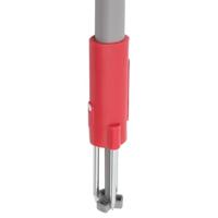Onkruidsteker 93,5 cm gepoedercoat staal rood en grijs - thumbnail