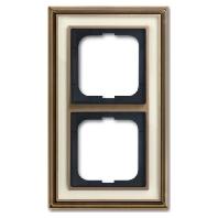 Busch-Jaeger 2CKA001754A4654 Frame Frame 2-voudig Messing 1 stuk(s) - thumbnail