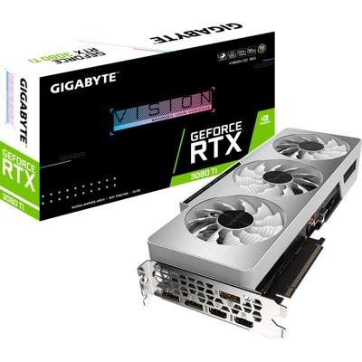 Gigabyte GV-N308TVISION OC-12GD videokaart NVIDIA GeForce RTX 3080 Ti 12 GB GDDR6X