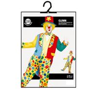 Clown Kostuum Melvino Volwassenen - thumbnail