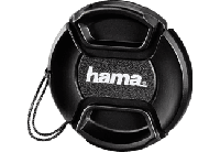 Hama Lensdop voor 72 mm lens, veiligheidskoord, smart snap, zwart - thumbnail
