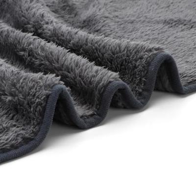 Nobleza Huisdier Deken Zachte Warme Hondendeken Wasbare Fleece Kattendeken Geschikt voor Kleine Middelgrote Hond Puppy Katten Huisdier Grijs 100 * 120cm