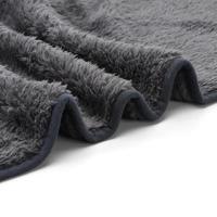 Nobleza Huisdier Deken Zachte Warme Hondendeken Wasbare Fleece Kattendeken Geschikt voor Kleine Middelgrote Hond Puppy Katten Huisdier Grijs 100 * 120cm - thumbnail