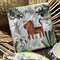 Servetten &apos;Get Wild&apos; Jungle (16st) - thumbnail