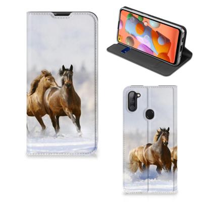 Samsung Galaxy M11 | A11 | Hoesje maken | Paarden Samsung Galaxy M11 | A11 | Hoesje maken | Paarden