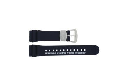 Horlogeband Seiko SRPJ93K1 / 4R35-03W0 / Prospex / R02F01FJ0 Rubber Zwart 22mm