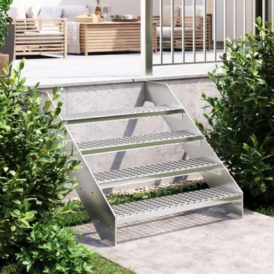 VidaXL Traptrede rooster 90x24x7 cm gegalvaniseerd staal VidaXL Traptrede rooster 90x24x7 cm gegalvaniseerd staal