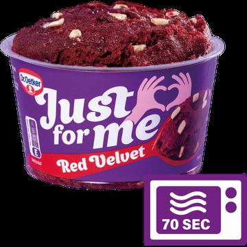 Dr. Oetker Just for me Red Velvet 70 g bij Jumbo Dr. Oetker Just for me Red Velvet 70 g bij Jumbo