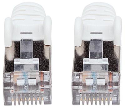 Intellinet 735735 RJ45 Netwerkkabel, patchkabel CAT 6 S/FTP 7.50 m Wit Vergulde steekcontacten 1 stuk(s)